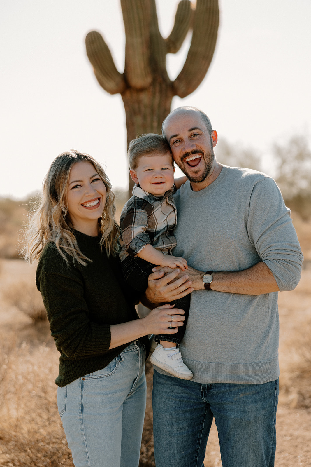 Daniel with his family